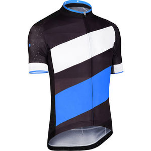 Maillot de vélo de route en polyester léger, vêtements de cyclisme personnalisés, respirant, séchage rapide, coupe au laser, antibactérien, chemises de vélo pour hommes - Product Image 1