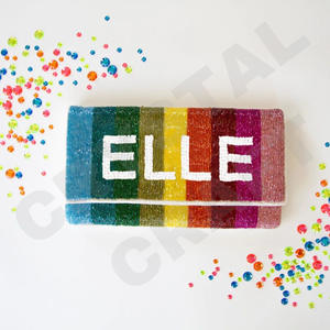 Patrón tribal personalizado con cuentas fiesta embrague noche bolso diseñador señoras bolsos de hombro monederos y bolsos de lujo fiestas - Product Image 3