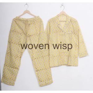 Ropa informal de Invierno para mujer Ropa de Navidad Tallas grandes Pijamas de Navidad Pantalones y camisón Técnicas lavadas - Product Image 3