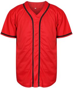 Nom et logo personnalisés impression pur coton pull maillot de baseball respirant sport maillots de softball grande taille disponible - Product Image 3
