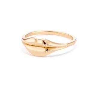Anillo bohemio de plata 925 con forma de labio, anillo extravagante para niñas con anillo de boca chapado en oro para regalos de mujer - Product Image 6