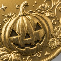 Autocollant en métal personnalisé pour Halloween, directement de l'usine, sans placage