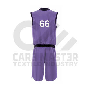 Uniformes informales deportivos personalizados de baloncesto de nuevo diseño, UNIFORMES DE EQUIPO Unisex sin mangas para hombre, uniforme de baloncesto de Color personalizado - Product Image 2