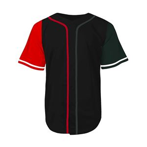Conjuntos de Uniformes de Béisbol Duraderos para Equipos, Venta al por Mayor OEM, 100% Poliéster Transpirable con Botones - Product Image 4