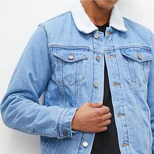 Vente en gros Veste en jean pour homme à la mode Veste en jean pour homme à la mode Veste en jean de haute qualité pour homme - Product Image 6