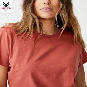 เสื้อยืดคอกลมสำหรับสตรีทผ้าธรรมดาพิมพ์ลายเสื้อยืดคอกลมพิมพ์โลโก้ออนไลน์สำหรับฤดูร้อน - Product Image 3