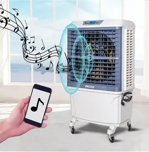 JHCOOL Wireless speaker Outdoor use evaporative air cooler 380W portable air cooler with desert air conditioner CE CB Rohs