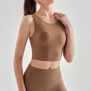 Sujetador deportivo de alto apoyo para mujer, ropa deportiva de entrenamiento, Sujetador deportivo inalámbrico para mujer, cómodo uso diario y sujetador de gimnasio - Product Image 4