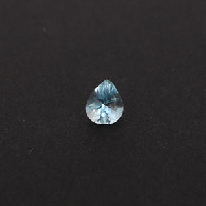 Natural Brazilian <b>Aquamarine</b> 5x4mm Pear Cut 0.50 Cts Loose Gemstone for Jewelry Making - Product Image 3