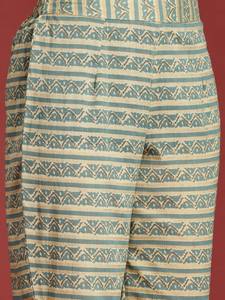 Motivos étnicos Impreso Algodón Kurta Set Con Adorno Detalle Dupatta - Product Image 6