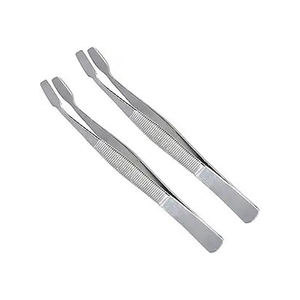 Pinzas de sujeción para sellos Pinzas de Filatelia curvas 2 piezas de Vaslcare - Product Image 1