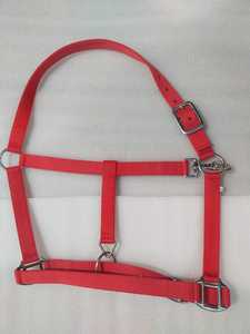 Vente en gros Nylon Horse Halter avec Fish Snap Iron Chrome Plated Hardware Toutes les couleurs Tailles disponibles pour les amateurs d'équitation - Product Image 2