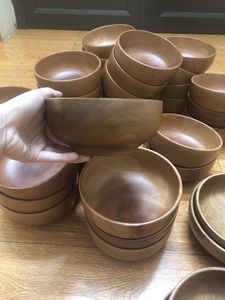 Cuencos de masa de madera, venta al por mayor, cuenco de madera de Paulownia para hacer velas, bandeja de madera para decoración del hogar - Product Image 4