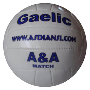 Balones de fútbol gaélico de alta calidad, precio barato, pelotas de lanzamiento GAA, tamaño oficial, balones de entrenamiento deportivos de cuero Premium - Product Image 2