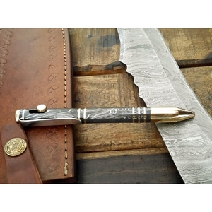 Varilla de acero de Damasco para la fabricación de joyas y bolígrafos, varilla de barra redonda de acero de Damasco, novedad de 2025, pluma de Damasco de Metal resistente hecha a mano - Product Image 3