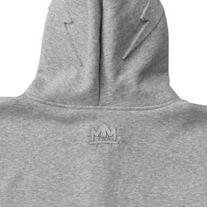 Premium <b>Grey</b> <b>Zip</b> <b>Up</b> <b>Hoodie</b> for <b>Men</b> Heavyweight Cotton Fleece Full Zipper Hooded Sweatshirt Casual Streetwear - Product Image 2