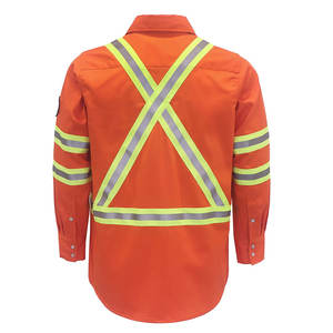 Camisa de seguridad de alta calidad, camisa de alto rendimiento Fr ignífuga, resistente al fuego, cómoda, precio al por mayor - Product Image 4