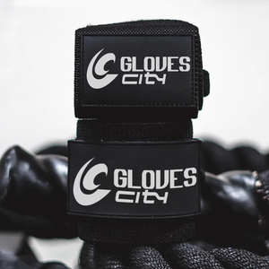 Gloves City Logo Gym Fitness Wrist Support Adjustable Heavy Lifting Breathable Wrist Wraps for Weight Lifting - Product Image 5
