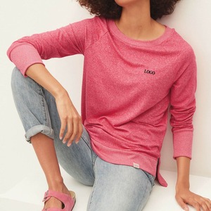 High Quality <b>Women's</b> Customized Casual Sweatshirts Pullover Comfortable Eco-Friendly Light <b>Weight</b> Knitted Sweatshirts <b>For</b> <b>Women</b> - Product Image 1