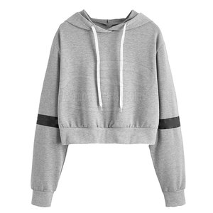 Top corto ligero de gran tamaño para mujer, sudaderas con capucha, ropa informal de calidad superior, sudaderas con capucha para mujer - Product Image 1