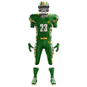 Uniformes de football américain de haute qualité 100% polyester, designs personnalisés, séchage rapide, respirants, toutes saisons, grandes tailles, nouvelle mode - Product Image 2