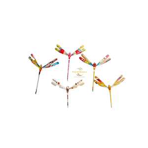 Libellule en bambou faite à la main, artisanat traditionnel, décoration d'intérieur en provenance du Vietnam par Vietchoice avec taille personnalisée - Product Image 4