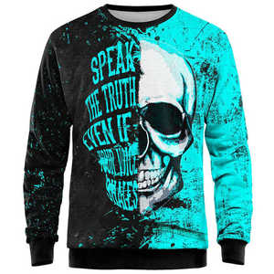 Ventes chaudes Sweat-shirts à col rond pour hommes de haute qualité - Logo personnalisé Tissu jersey 100% coton biologique Tailles personnalisables - Product Image 1