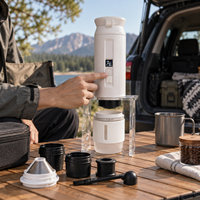 Cafetière de voiture avec extraction chaude et froide, plaque chauffante en céramique MCH, pour usage au bureau, vente en gros directe d'usine OEM