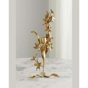 New Golden Antique Design <b>Candle</b> Holder Single Piece with extra Premium Design and Material at Very <b>Cheap</b> Cost - Product Image 1