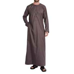 OEM et ODM pour Daffah Thobe Nouvelle mode pour hommes Jubah musulman Vêtements traditionnels Accessoire Vente en gros en Irak - Product Image 1
