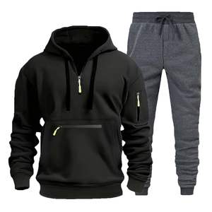 Survêtement de sport décontracté pour homme avec capuche et manches longues pour la course d'hiver et le jogging imprimé Technics - Product Image 5