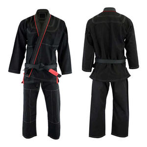 Traje profesional con cinturones Traje de artes marciales de algodón Hecho a medida Hombres Venta al por mayor Premio barato Mejor diseño kimono de jiu jitsu - Product Image 3
