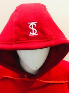 Mens Sweat <b>Suits</b> Jogging <b>Suit</b> Tracksuit Custom Logo <b>Jacket</b> Tracksuits Men Red Dyed Cotton Made Plain - Product Image 4