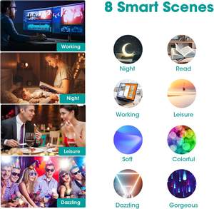 ETL美国/加州亚历克谷歌家居智能无线RGBWCW嵌入式筒灯，带夜灯，卧室5年保修锅灯 - Product Image 2