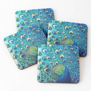 Original Ecological Bamboo <b>Coaster</b> <b>Set</b> High Printed Home Tea <b>Coaster</b> Creative Environmental Protection at Star Crafts India - Product Image 2