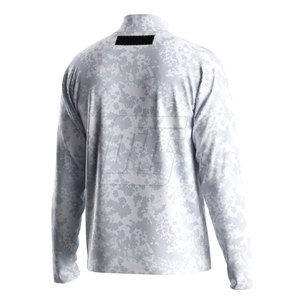 Veste à fermeture éclair sur le côté pour homme, sublimée, respirante, pour le sport, la course à pied et l'entraînement - Product Image 2