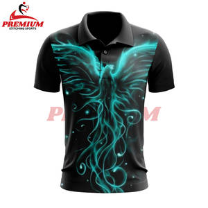 Camisetas Polo para Hombre con Logotipo Personalizado OEM, Sublimación, Diseño Económico al por Mayor, Camisetas Polo de Alta Calidad para Hombre de Talla Grande - Product Image 5