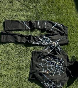 ชุดแทรคสูทปักโลโก้แบบกำหนดเอง กางเกงขายาวทรงบาน เสื้อฮู้ดผ้าฟลีซหนานุ่ม พิมพ์ลายสกรีน เป็นมิตรกับสิ่งแวดล้อม - Product Image 2