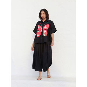 Ensemble coordonné en coton appliqué Valencia pour femmes - Product Image 5