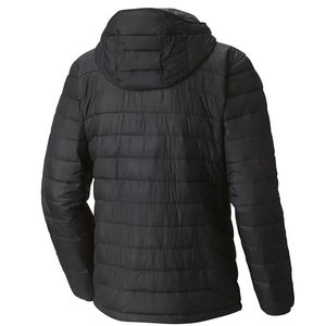 Chaqueta acolchada con capucha de nailon impermeable para exteriores para hombre, chaqueta bomber de talla grande con cremallera informal de burbujas de invierno para Unisex - Product Image 5