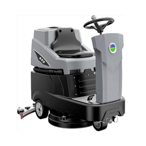 Machine de balayeuse de conduite de plancher de route équipement de balayage sec et d'eau balayeuse de route entièrement fermée - Product Image 2