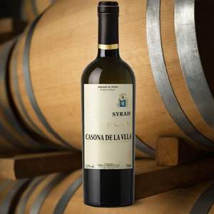 Casona de la Villa Vin Rouge 100% Syrah 13% ABV 4 Mois de Maturation en Chêne Vin Blanc Espagnol 750ml - Product Image 3