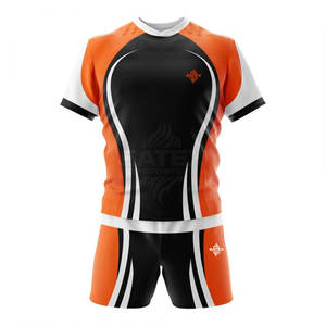 Uniforme de rugby cómodo superventas de alta calidad hecho de manga corta, uniforme de rugby de gran oferta - Product Image 1