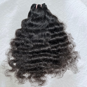 Extensiones de cabello rizado de templo indio del sur de 18 pulgadas 100% paquetes de cabello humano virgen sin procesar cutícula alineada al por mayor - Product Image 5
