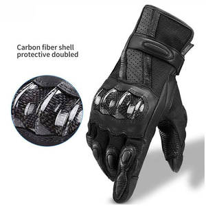 Guantes de Motocicleta Unisex de Dedos Completos con Compatibilidad con Pantalla Táctil, Guantes Protectores Duraderos para Deportes, Carreras de Carretera y Ciclismo - Product Image 5
