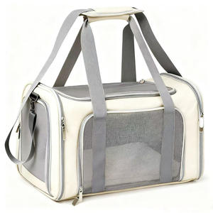 Factory Direct Supply Portable Large-Capacity Woven Cat <b>Bags</b> for Outings and Carrying - Product Image 6