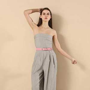 Ceinture en cuir avec bords cousus à la main pour un savoir-faire durable, matériau souple et confortable pour un confort ultime, couleurs et tailles personnalisables - Product Image 6