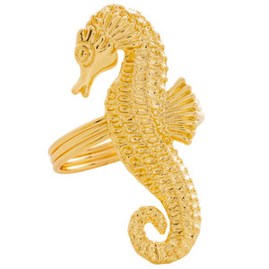 Vente en gros de ronds de serviette en métal doré en forme de dragon de couleur dorée pour mariage Quantité minimale de commande faible - Product Image 1