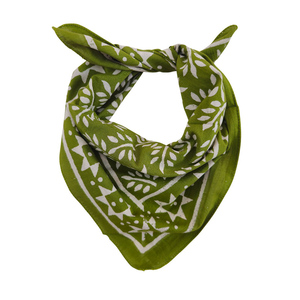 Nouveau foulard carré en Satin de soie imprimé personnalisé foulard pour femmes imprimé rayé fleur motif foulards Designer 100% foulard en soie - Product Image 3