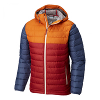 Veste matelassée à col montant pour homme de haute qualité, couleurs personnalisées, tissu en toile noire, service OEM, imperméable et respirante
